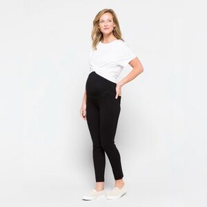 Liverpool Reagan Black Maternity Skinny Pants